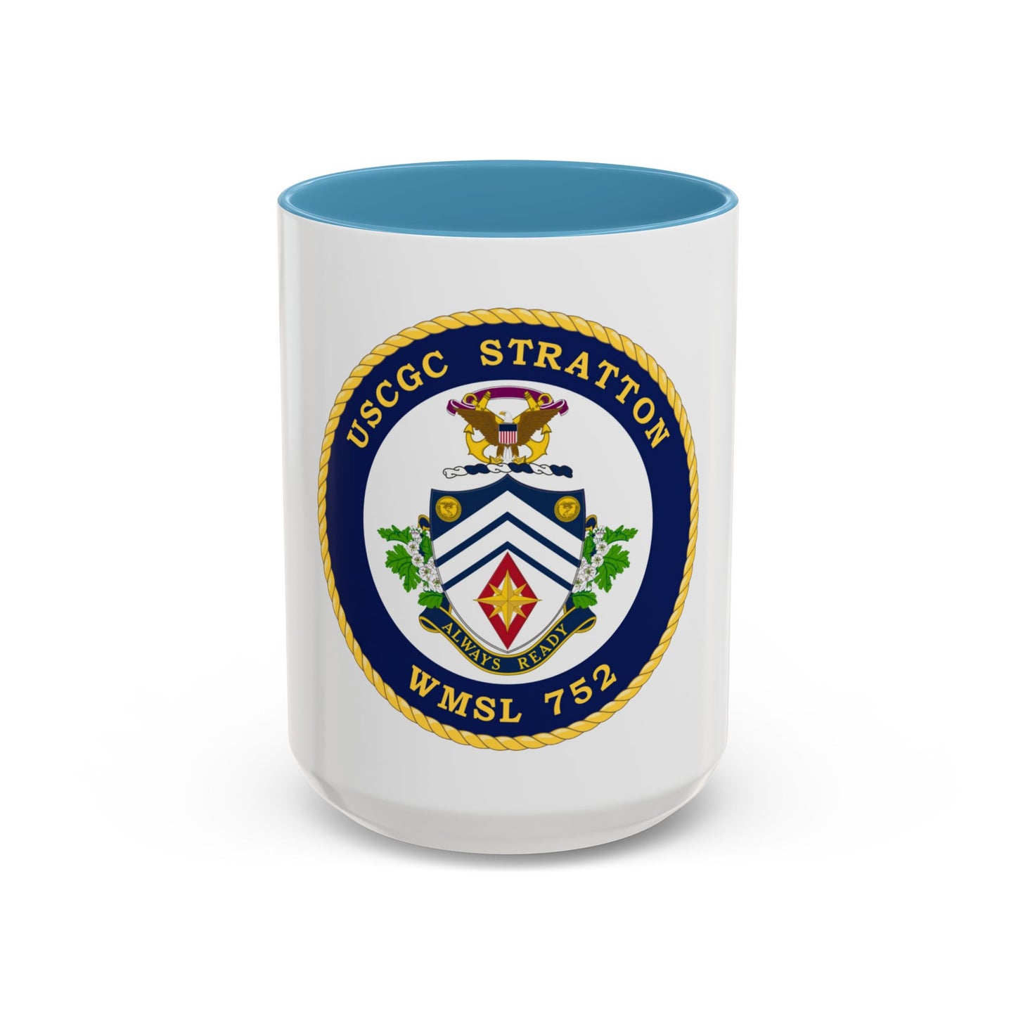 USCG Stratton WMSL 752 (U.S. Coast Guard) Accent Coffee Mug