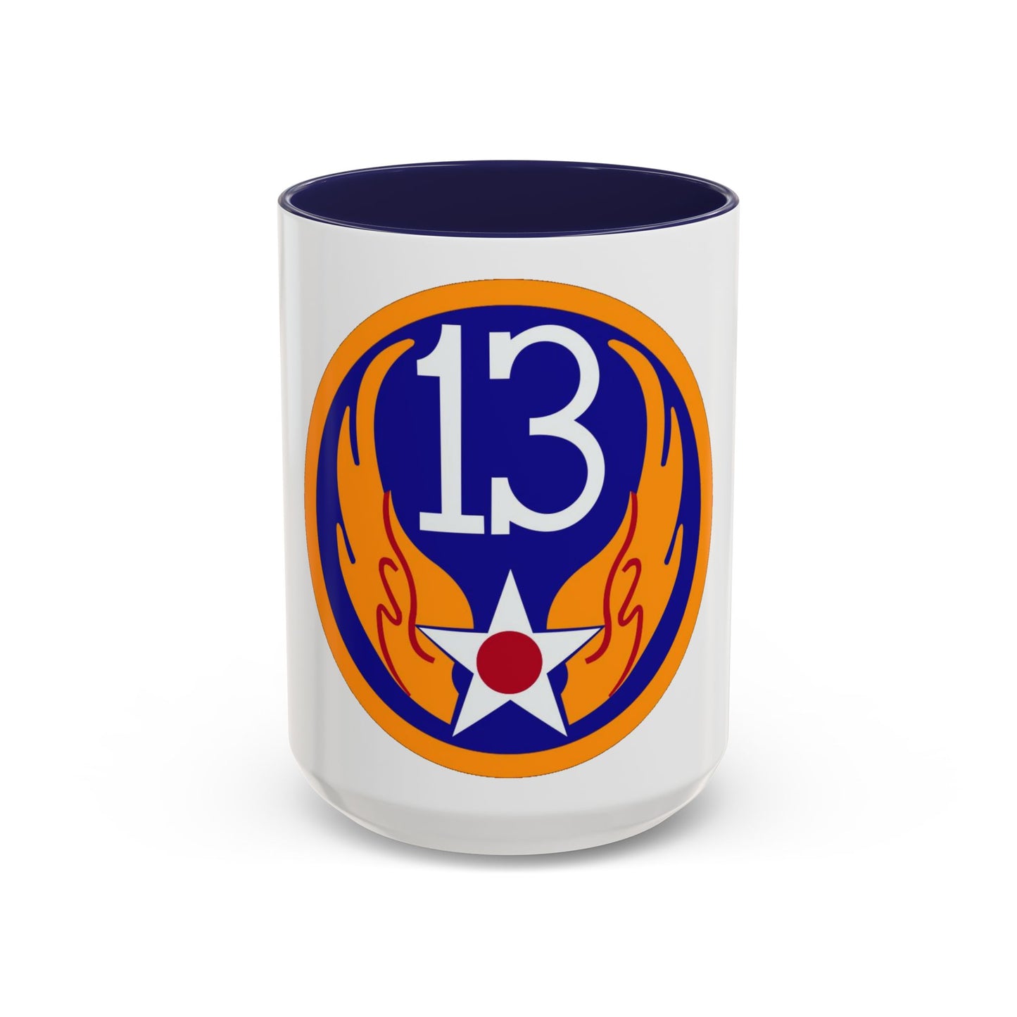 13 Air Force (U.S. Army) Accent Coffee Mug