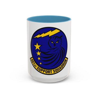 461st Support Squadron (U.S. Air Force) Accent Coffee Mug