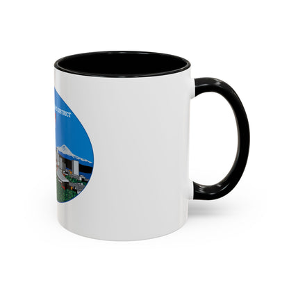 13th CG District Pacific Northwest (U.S. Coast Guard) Accent Coffee Mug