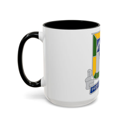 133 Tank Battalion (U.S. Army) Accent Coffee Mug