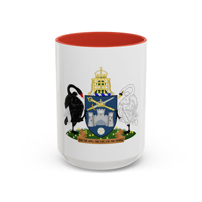Coat of Arms of the Australian Capital Territory - Accent Coffee Mug