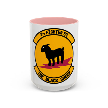 8th Fighter Squadron (U.S. Air Force) Accent Coffee Mug