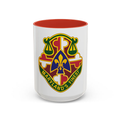 115 Military Police Battalion (U.S. Army) Accent Coffee Mug