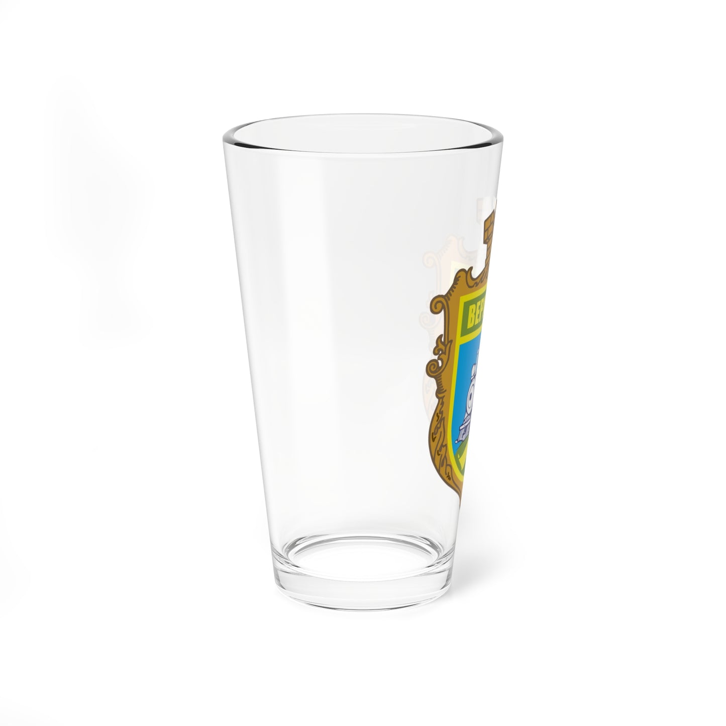 Verkhivtseve coat (Ukraine) (Coat of Arms) Pint Glass 16oz