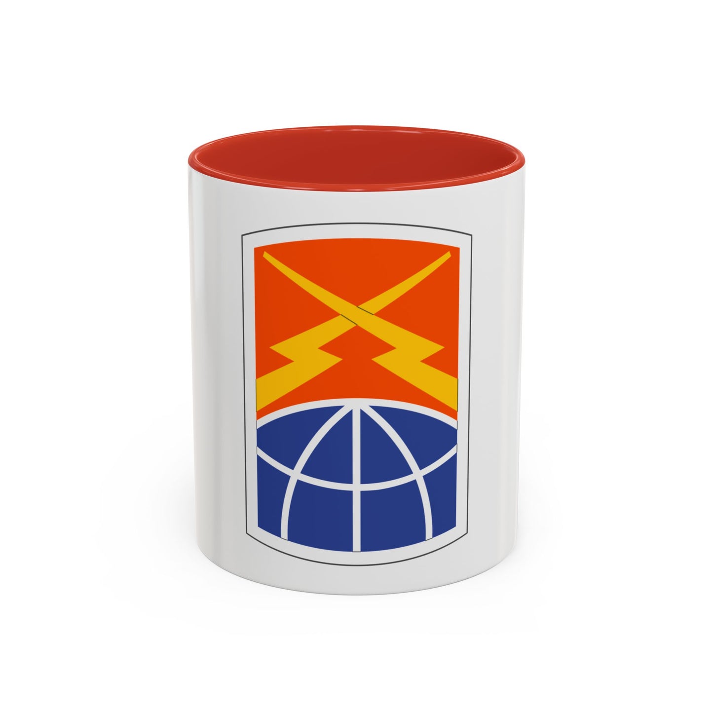 160 Signal Brigade (U.S. Army) Accent Coffee Mug