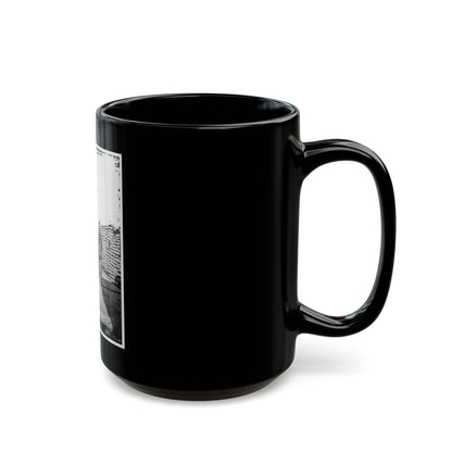 A Parrott Gun (Trained On Sumter ) (U.S. Civil War) Black Coffee Mug