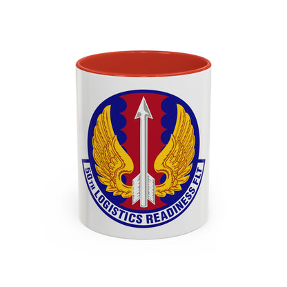 50th Logistics Readiness Flight (U.S. Air Force) Accent Coffee Mug