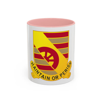 81 Maintenance Battalion (U.S. Army) Accent Coffee Mug