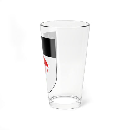 Särskilda fallskärmsenheten SFE (Sweden) (Coat of Arms) Pint Glass 16oz