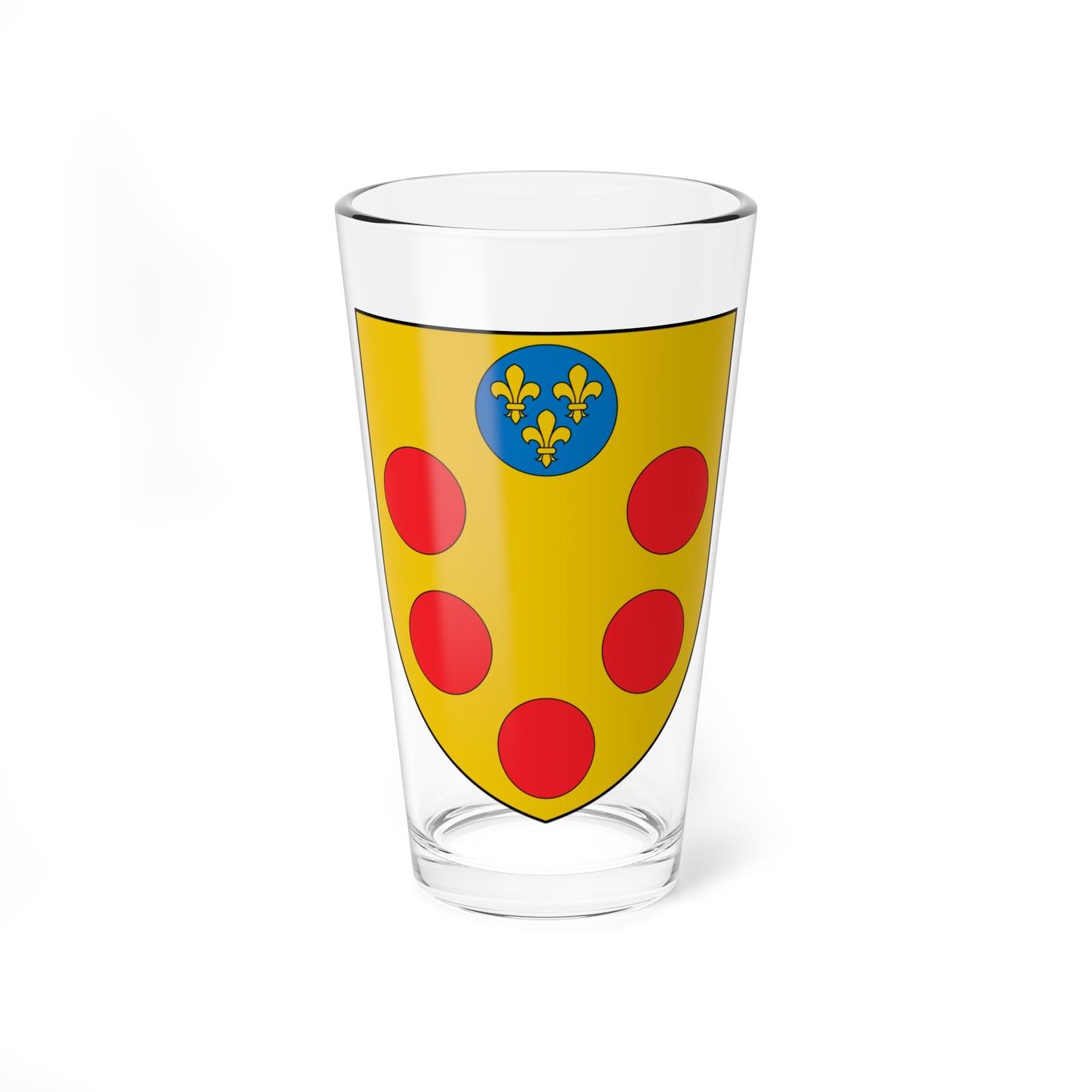 Shield of family Medicis (Italy) (Coat of Arms) Pint Glass 16oz