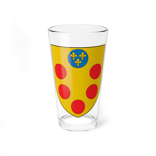 Shield of family Medicis (Italy) (Coat of Arms) Pint Glass 16oz