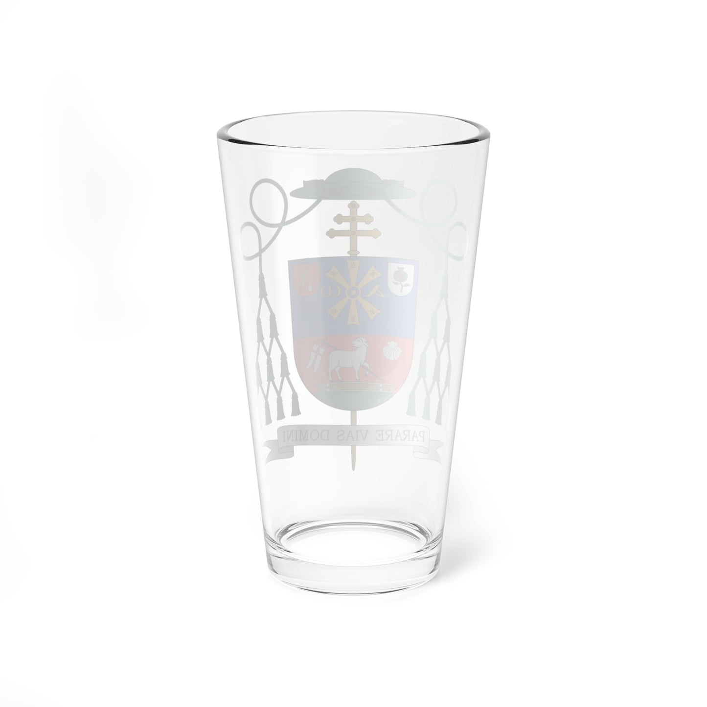 Escudo de Antonio Montero Moreno (Spain) (Coat of Arms) Pint Glass 16oz