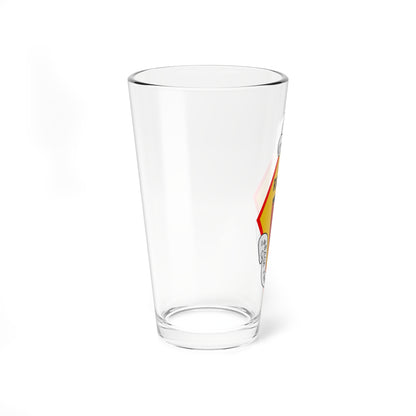 Emblem of Ruanda circa 1920-1962 (Rwanda) (Coat of Arms) Pint Glass 16oz