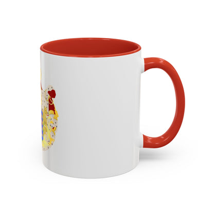 Greater coat of arms of the grand-duchy of Luxembourg - Accent Coffee Mug