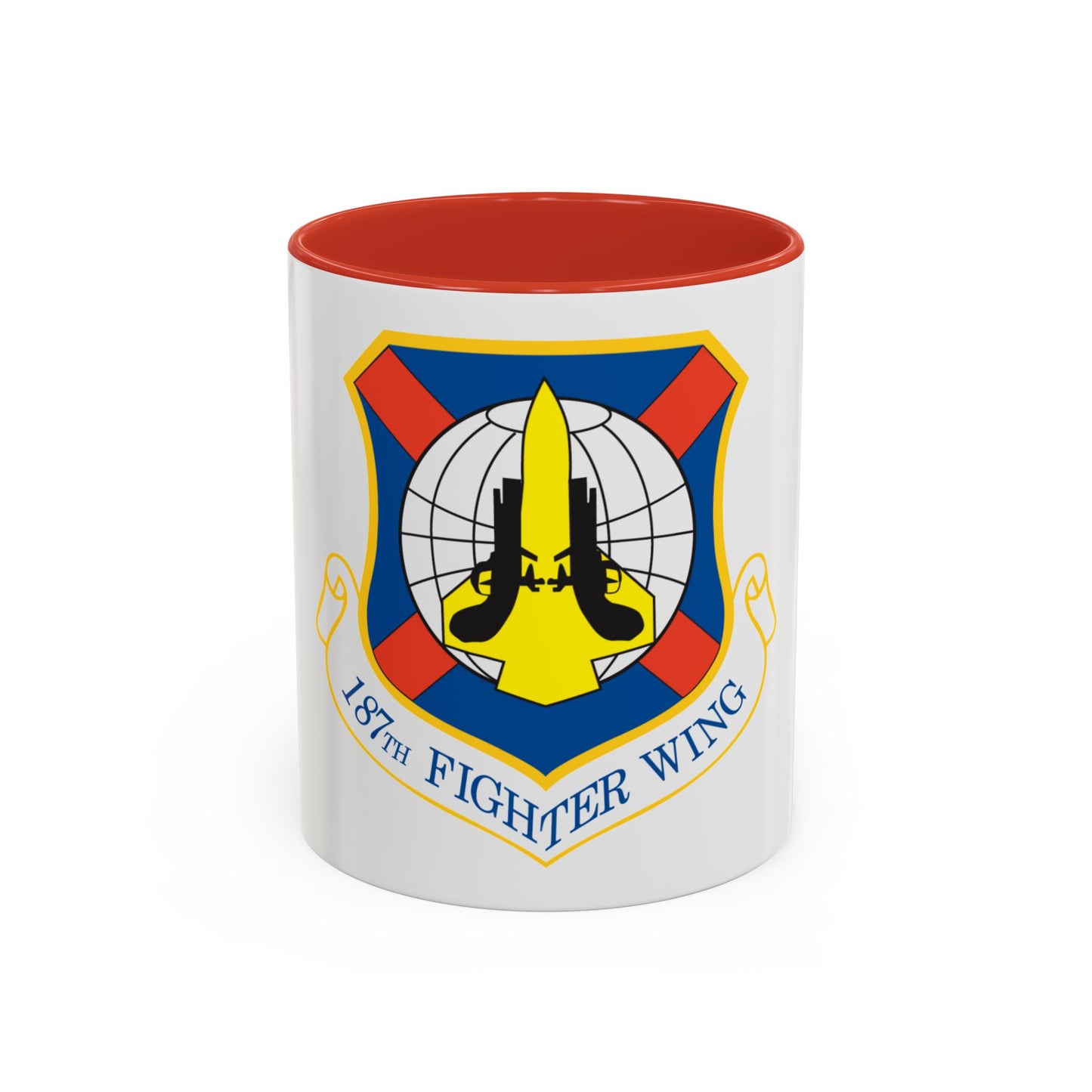 187th Fighter Wing (U.S. Air Force) Accent Coffee Mug