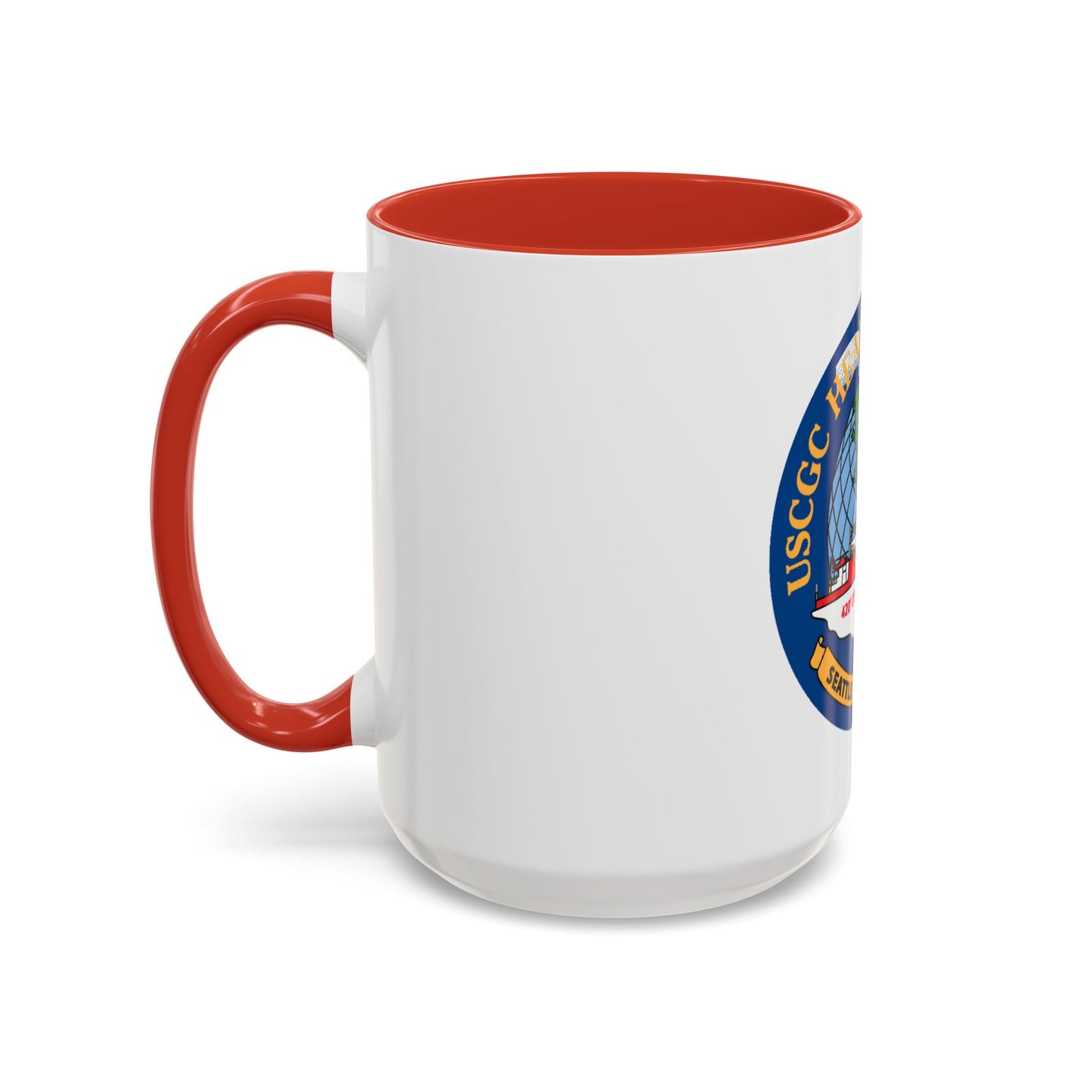 USCGC Healy WAGB 20 Seattle Wash (U.S. Coast Guard) Accent Coffee Mug