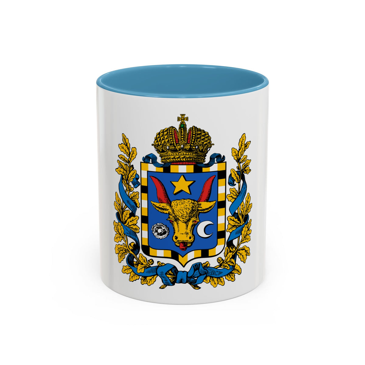 Coat of arms of Bessarabia Governorate 1878 - Accent Coffee Mug