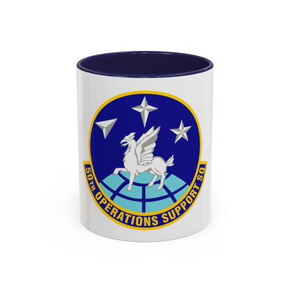 50th Operations Support Squadron (U.S. Air Force) Accent Coffee Mug