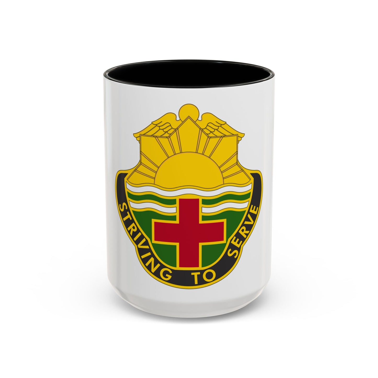 73 Field Hospital (U.S. Army) Accent Coffee Mug