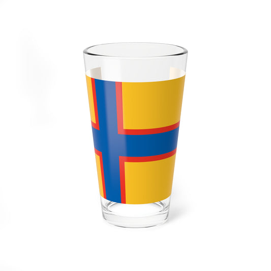 Flag of Ingrian people (Russia) Pint Glass 16oz