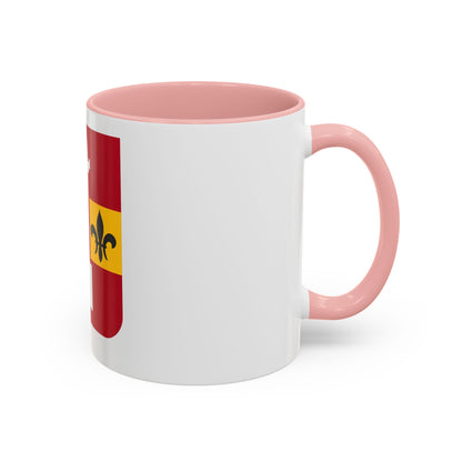 740th Antiaircraft Artillery Gun Battalion v2 (U.S. Army) Accent Coffee Mug