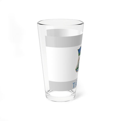 Flag of Tazlar variant (Hungary) Pint Glass 16oz
