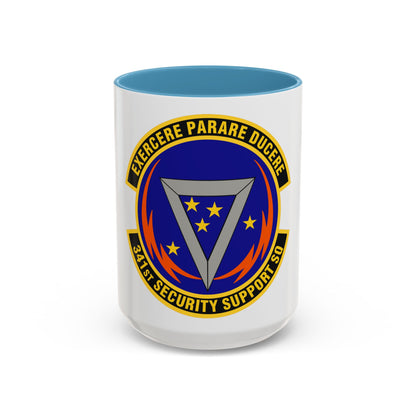 341st Security Support Squadron (U.S. Air Force) Accent Coffee Mug