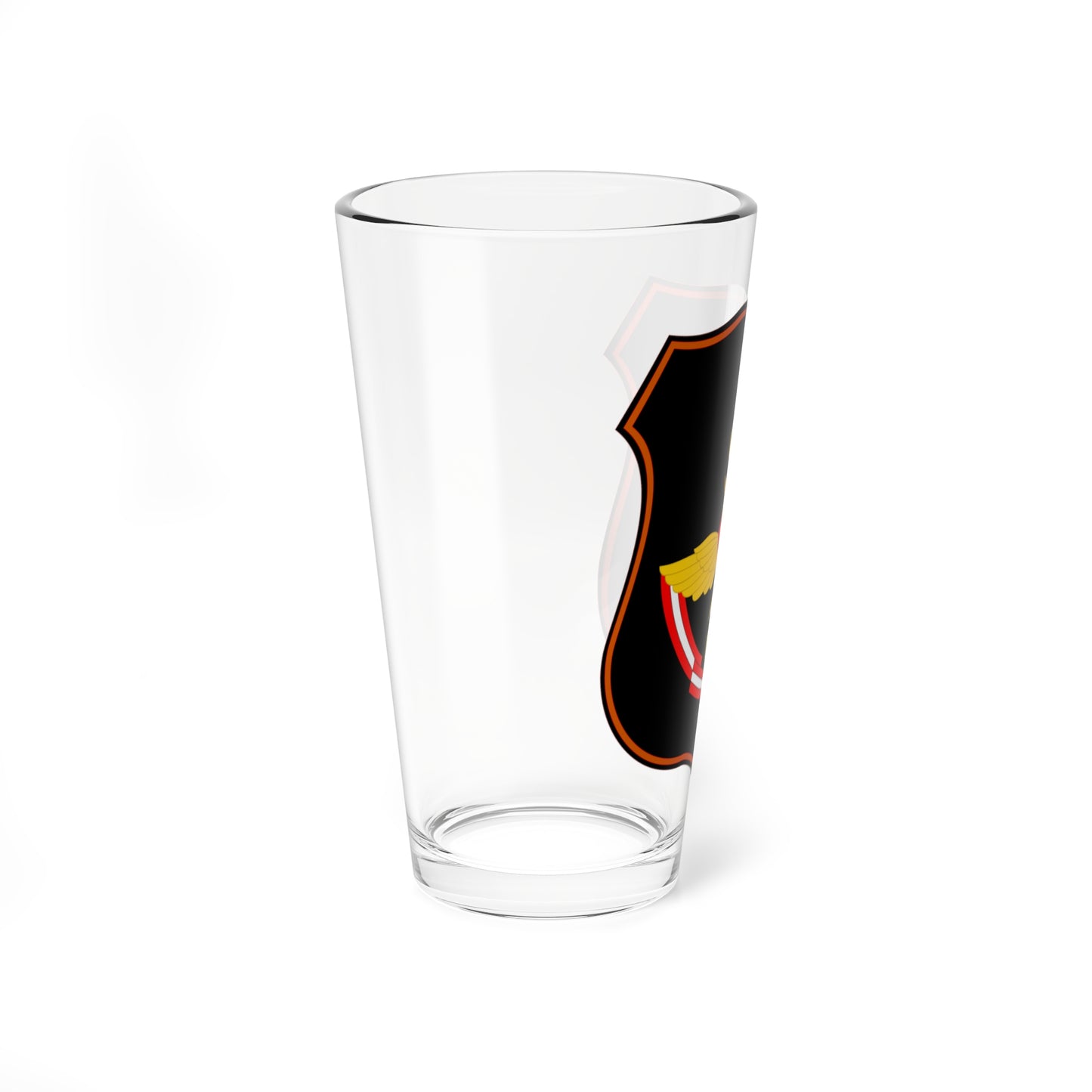 Emblem of the Russian military communications troop (Russia) (Coat of Arms) Pint Glass 16oz