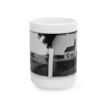 Sharpsburg, Md. Lutheran Church (U.S. Civil War) White Coffee Mug