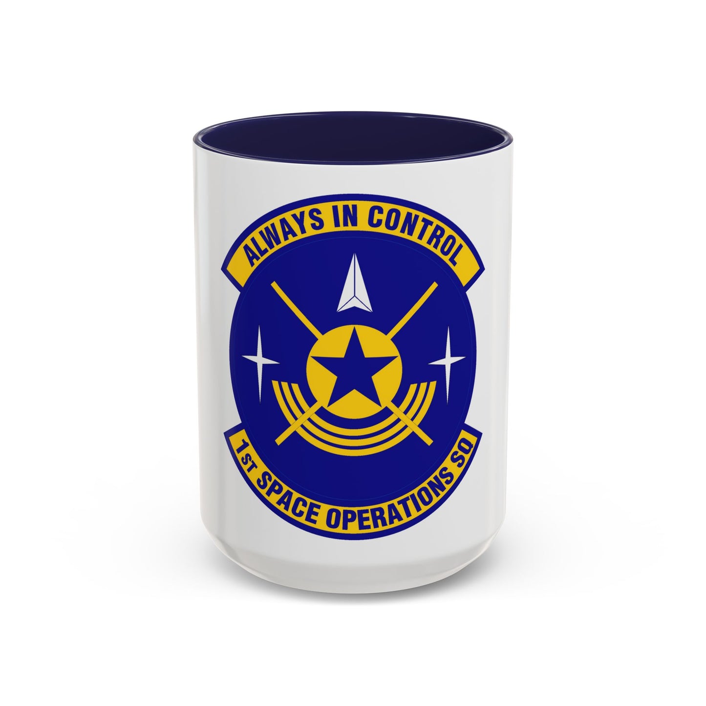 1st Space Operations Squadron (U.S. Air Force) Accent Coffee Mug