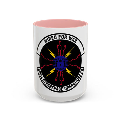 690th Cyberspace Operations (U.S. Air Force) Accent Coffee Mug