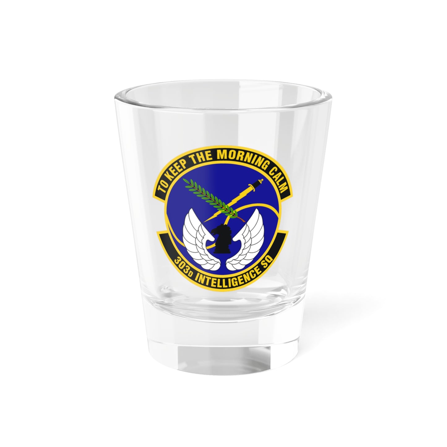 303d Intelligence Squadron (U.S. Air Force) Shot Glass 1.5oz