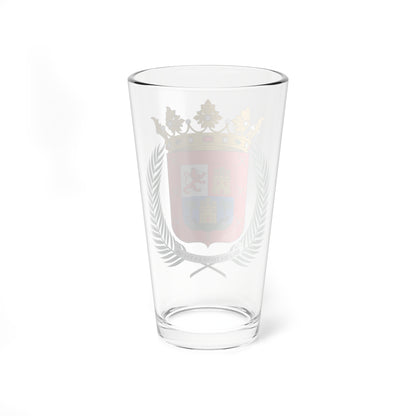 Escudo de Las Palmas de Gran Canaria (Spain) (Coat of Arms) Pint Glass 16oz