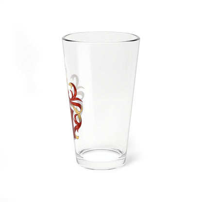Full coat of arms of the Colony of Singapore 1948-1959 (Singapore) (Coat of Arms) Pint Glass 16oz