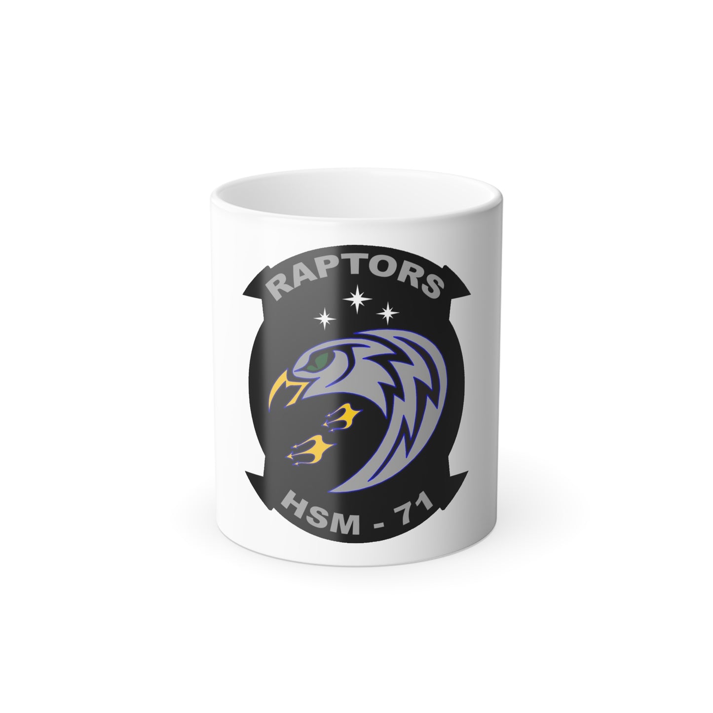 HSM 71 Raptors (U.S. Navy) Color Changing Mug 11oz