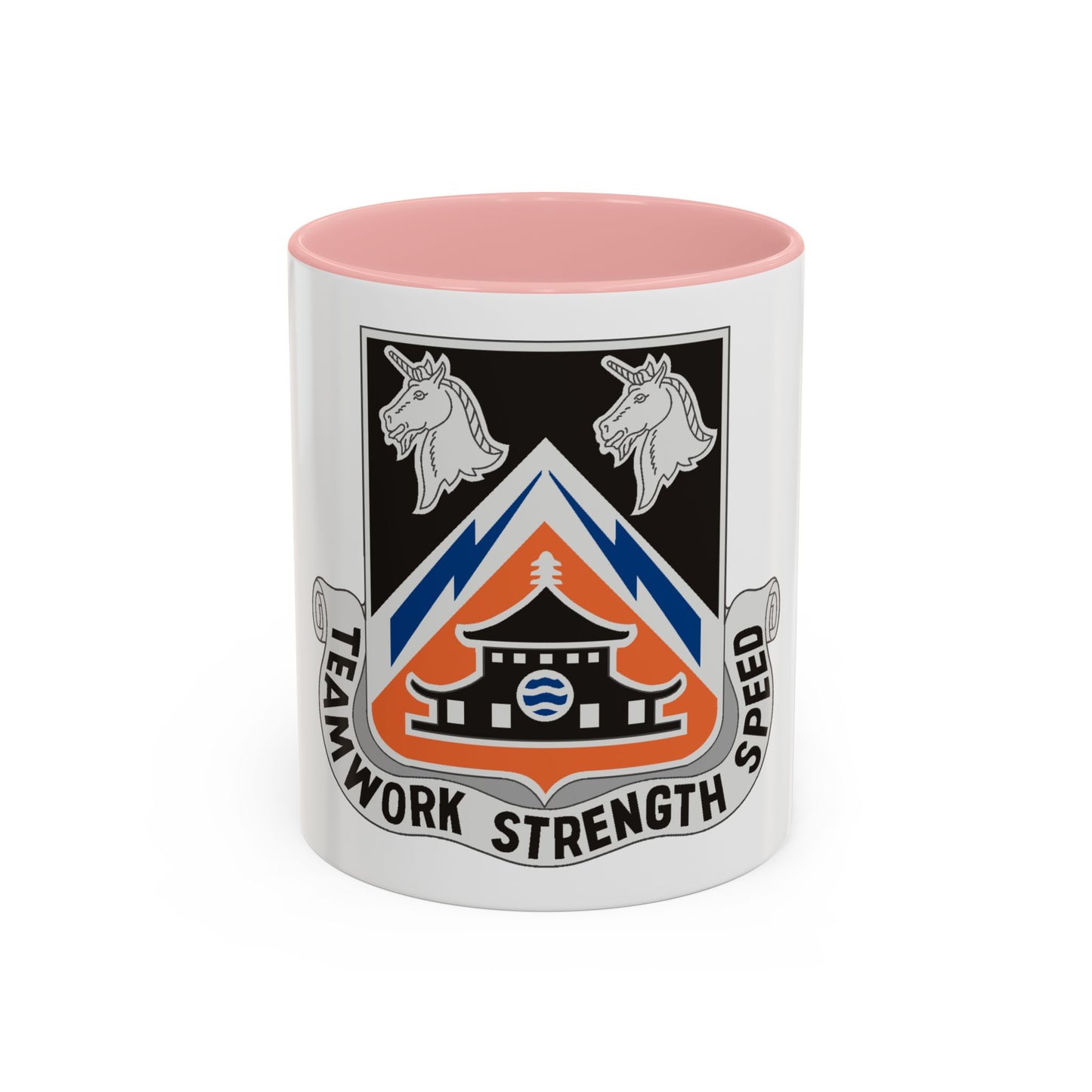 43 Signal Battalion (U.S. Army) Accent Coffee Mug