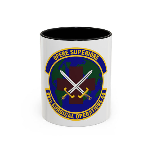 96th Surgical Operations Squadron (U.S. Air Force) Accent Coffee Mug