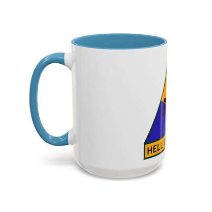 2nd Armored Division (U.S. Army) Accent Coffee Mug