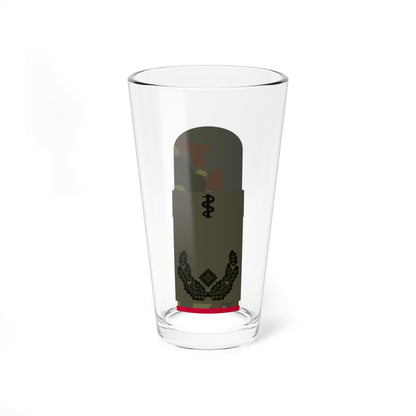 HA OS5 51b Oberstabsarzt i.G. HM L (Military Rank) Pint Glass 16oz