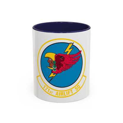 171 Airlift Squadron (U.S. Air Force) Accent Coffee Mug