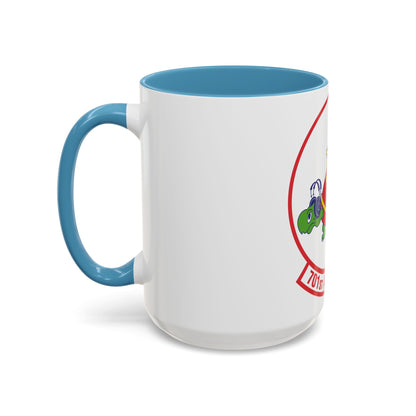 701st Airlift Squadron (U.S. Air Force) Accent Coffee Mug