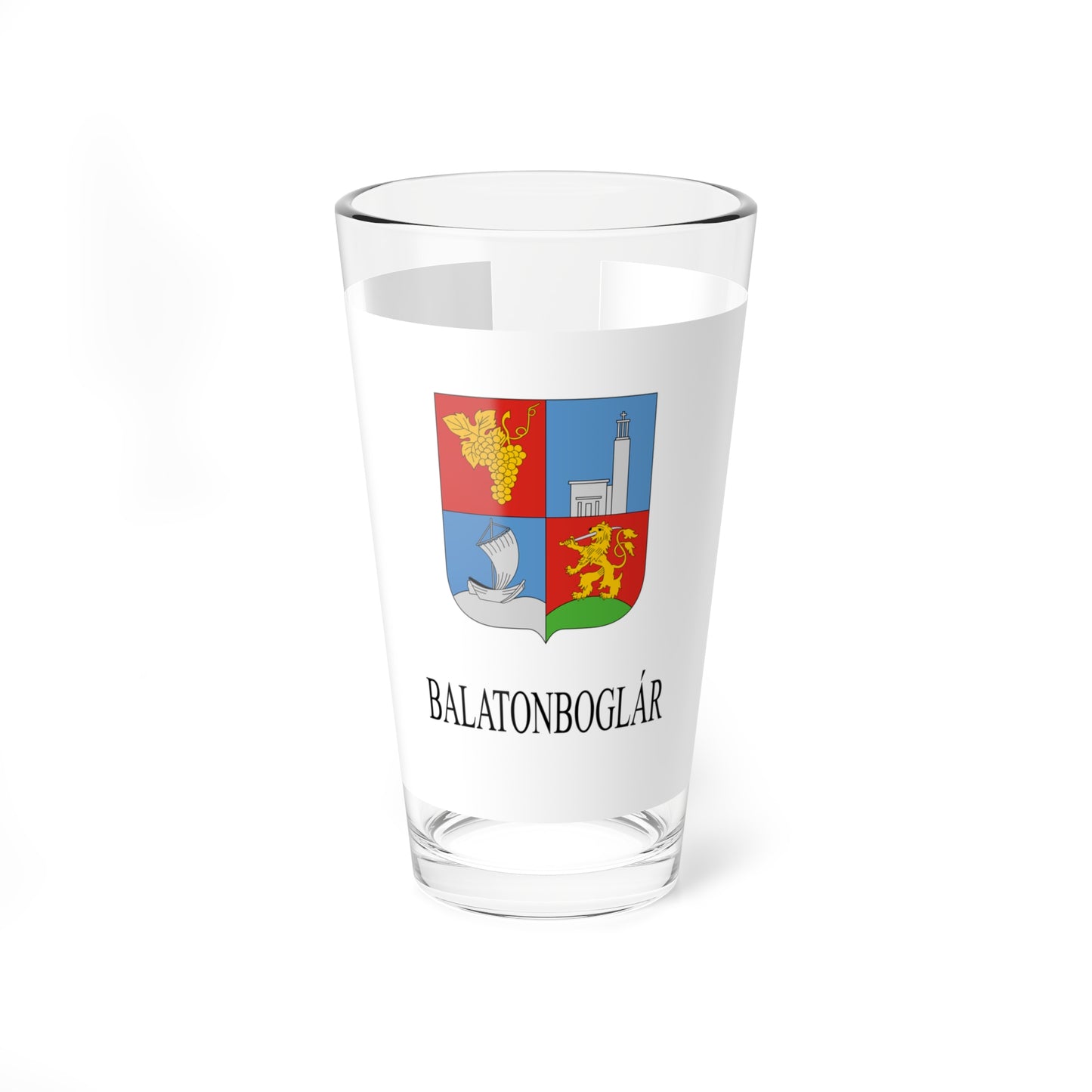 Flag of Balatonboglar (Hungary) Pint Glass 16oz