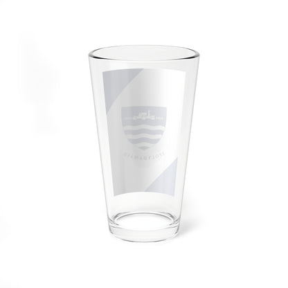 Flag of Ipolydamasd (Hungary) Pint Glass 16oz