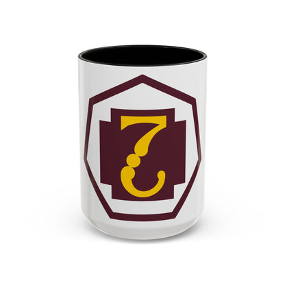 7 Medical Command (U.S. Army) Accent Coffee Mug