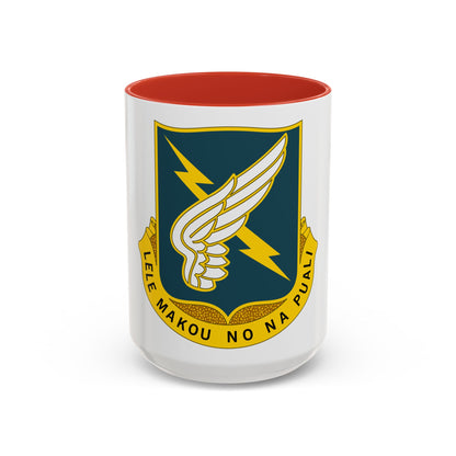 25 Aviation Regiment (U.S. Army) Accent Coffee Mug