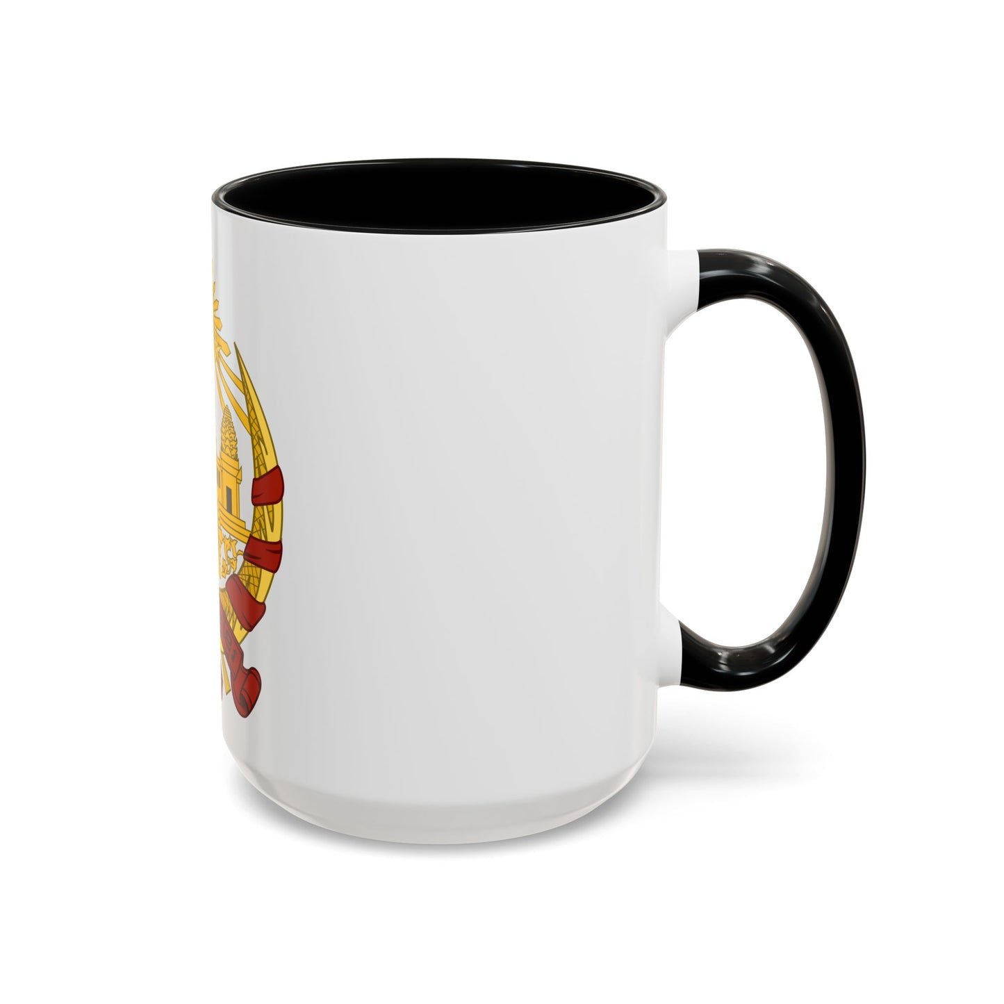 Coat of arms of the Khmer Republic - Accent Coffee Mug