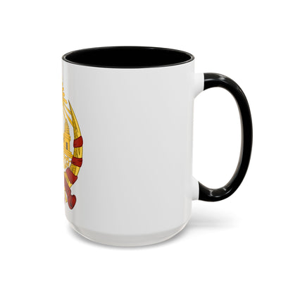 Coat of arms of the Khmer Republic - Accent Coffee Mug