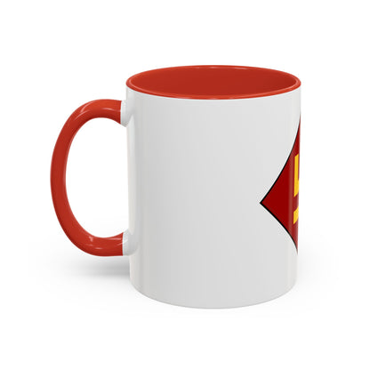 Patch of the 45th Infantry Division 19241939 (U.S. Army) Accent Coffee Mug