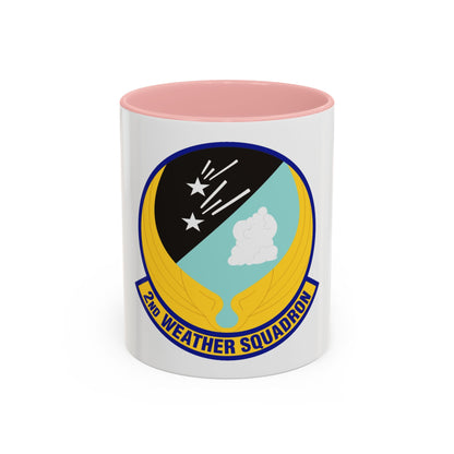 2d Weather Squadron (U.S. Air Force) Accent Coffee Mug